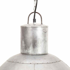 Silberne Hängelampe 48cm E27