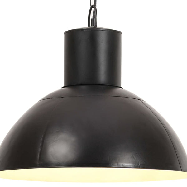 Hängelampe Schwarz Rund 48cm E27