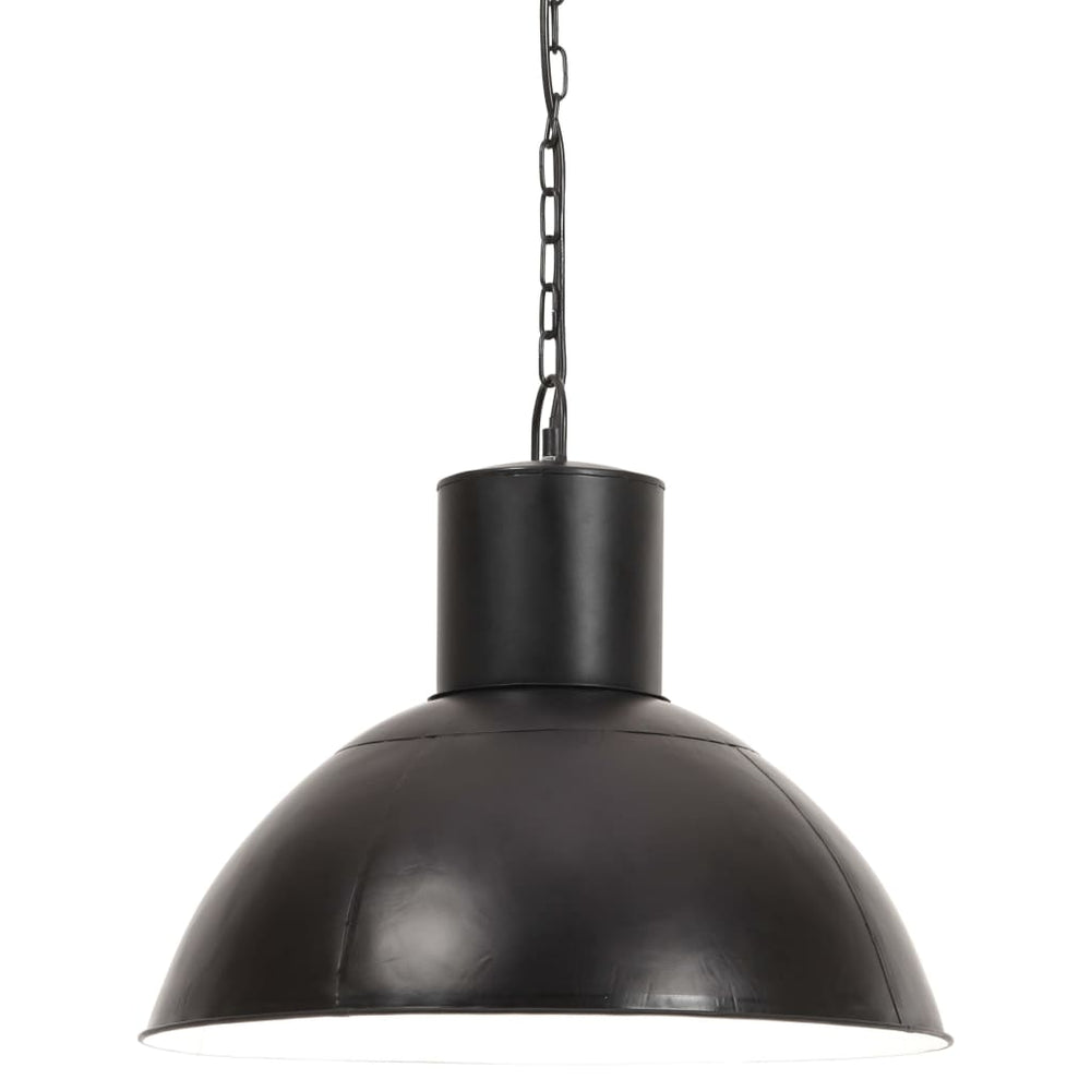 Hängelampe Schwarz Rund 48cm E27