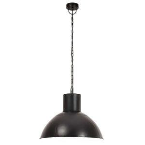 Hängelampe Schwarz Rund 48cm E27