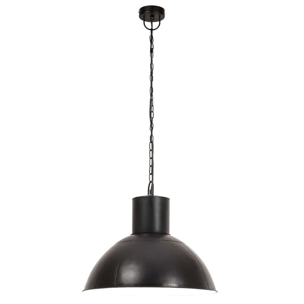 Hängelampe Schwarz Rund 48cm E27