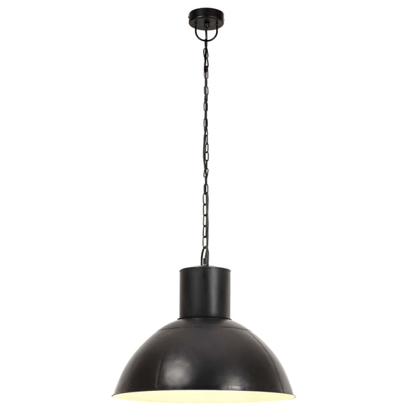 Hängelampe Schwarz Rund 48cm E27