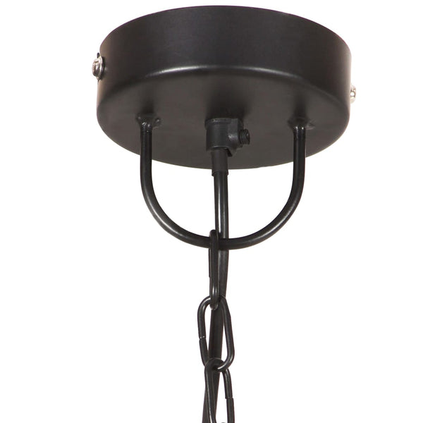 Hängelampe Schwarz Rund 48cm E27