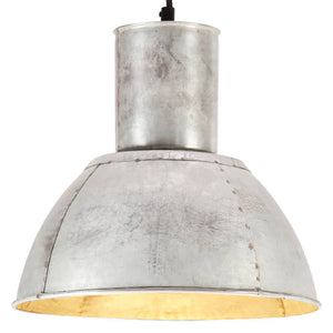 Silberne Hängelampe 25W E27, 28,5 cm