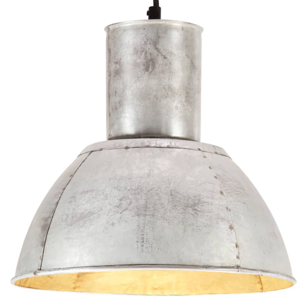 Silberne Hängelampe 25W E27, 28,5 cm