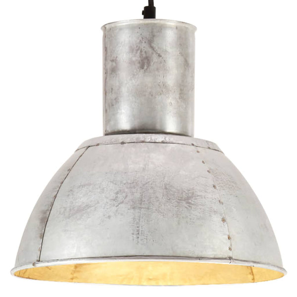Silberne Hängelampe 25W E27, 28,5 cm