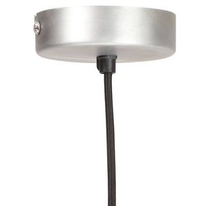 Silberne Hängelampe 25W E27, 28,5 cm