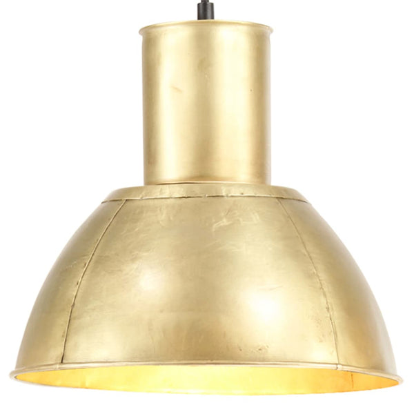 vidaXL Suspension 25 W Laiton Rond 28,5 cm E27