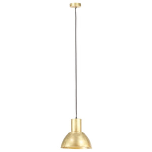 vidaXL Suspension 25 W Laiton Rond 28,5 cm E27