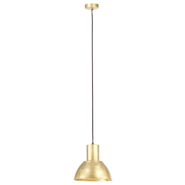 vidaXL Suspension 25 W Laiton Rond 28,5 cm E27
