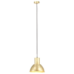 vidaXL Suspension 25 W Laiton Rond 28,5 cm E27