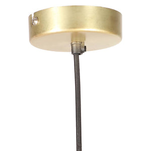 vidaXL Suspension 25 W Laiton Rond 28,5 cm E27