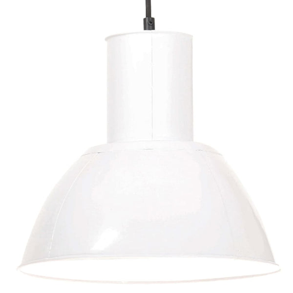 Weiße Hängelampe 25W E27 28,5 cm
