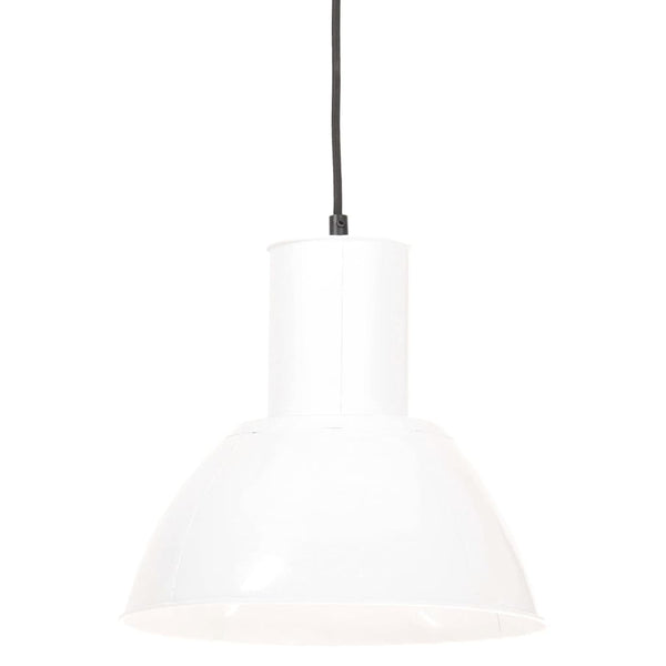 Weiße Hängelampe 25W E27 28,5 cm