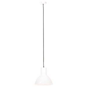 Weiße Hängelampe 25W E27 28,5 cm