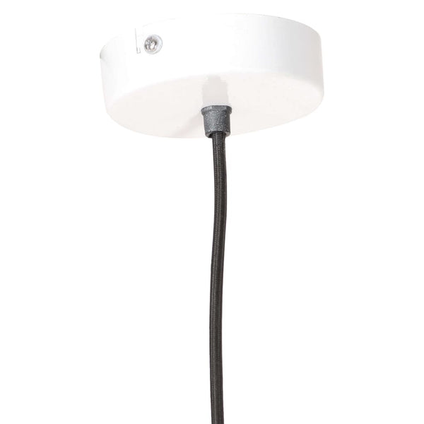 Weiße Hängelampe 25W E27 28,5 cm