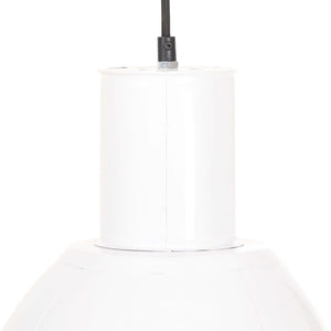 Weiße Hängelampe 25W E27 28,5 cm