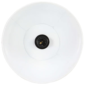 Weiße Hängelampe 25W E27 28,5 cm