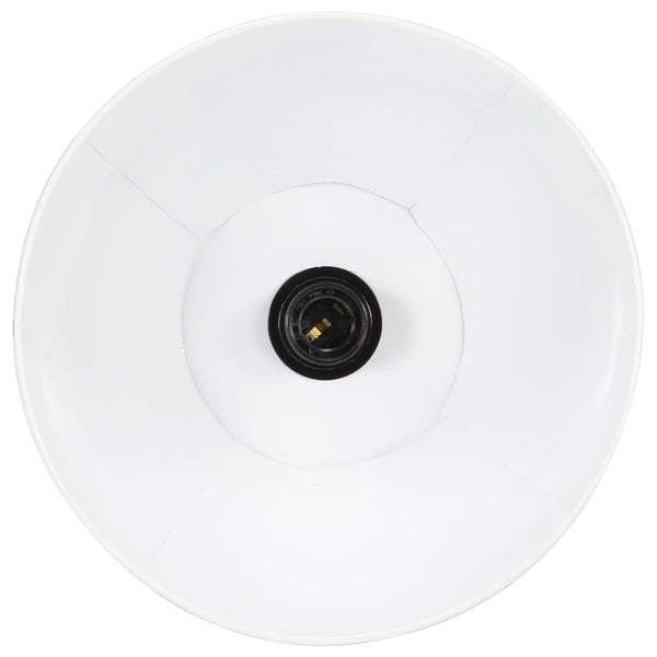 Weiße Hängelampe 25W E27 28,5 cm
