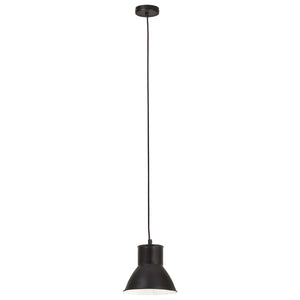 Schwarze Hängelampe 25W E27 17cm