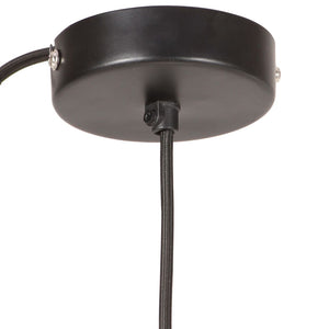 Schwarze Hängelampe 25W E27 17cm