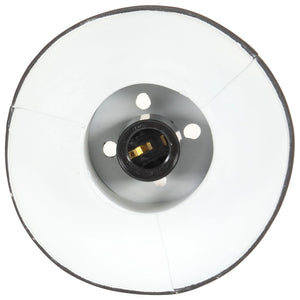 Schwarze Hängelampe 25W E27 17cm