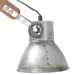 Industrie Wandleuchte Silber E27