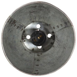 Industrie Wandleuchte Silber E27