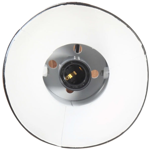 Industrie Wandleuchte Schwarz E27
