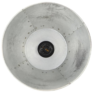 Stehlampe Silber Mango Massivholz E27