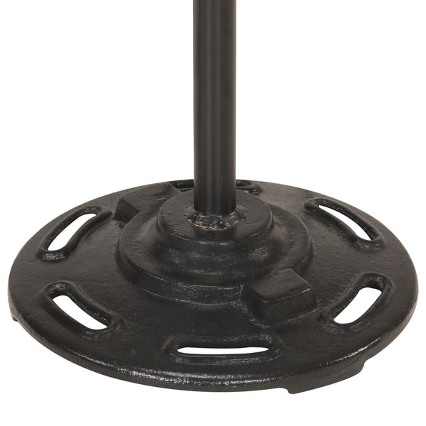 Weiße Stehlampe mit 2 Lampen