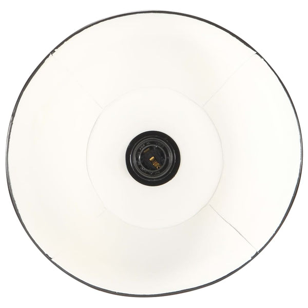 vidaXL Lampadaire noir Bois de manguier massif E27