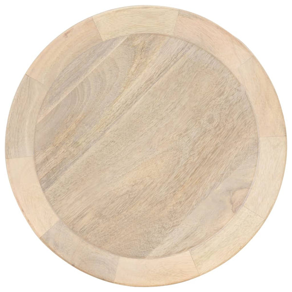 Massivholz Beistelltisch Mango Ø40cm