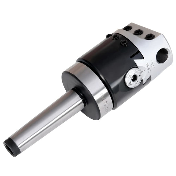 50 mm Bohrkopf mit MT2 Bohrschaft zum Drehfräsen