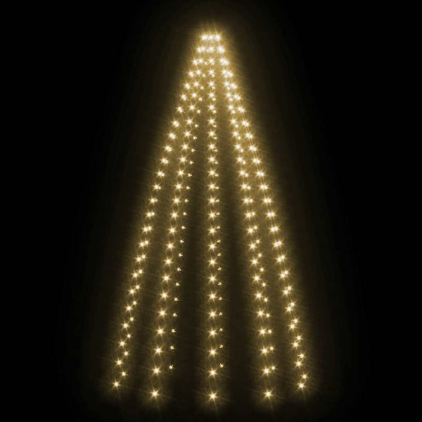 Weihnachtsbaum Lichterkette Netz 250 LEDs 250cm