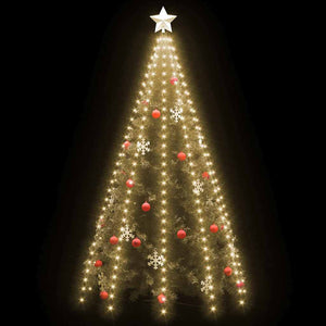 LED Weihnachtsbaum Lichterkette, 300 LEDs, 300cm