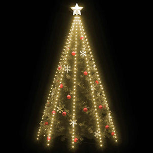 Weihnachtsbaum Lichterkette 400 LEDs - 400 cm