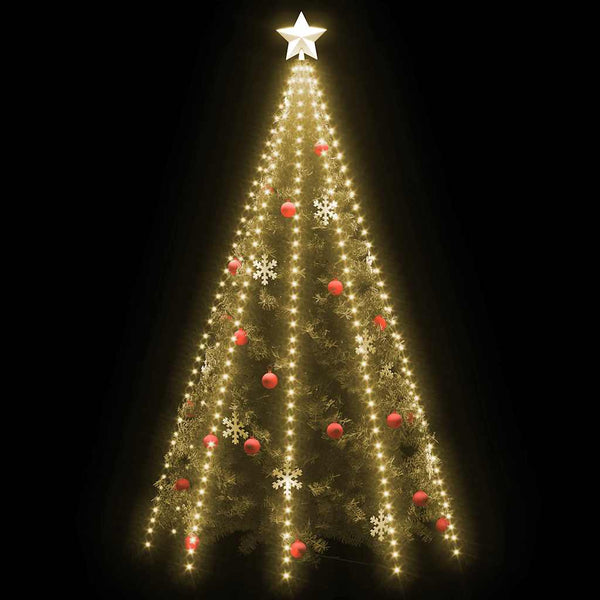 Weihnachtsbaum Lichterkette 400 LEDs - 400 cm