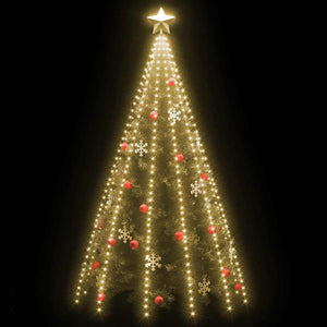 LED Weihnachtsbaum Lichterkette 500 LEDs