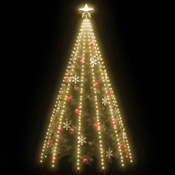 LED Weihnachtsbaum Lichterkette 500 LEDs