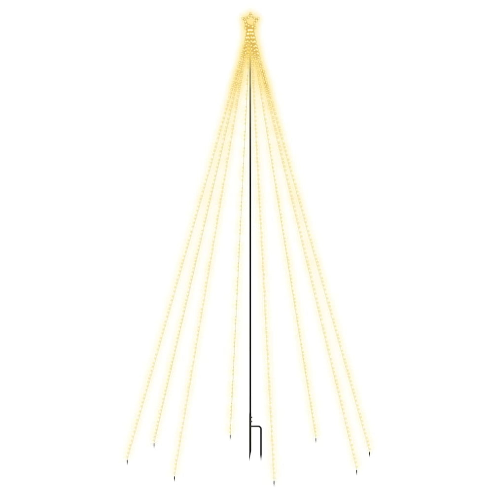 LED Lichterkette Weihnachtsbaum 400 LEDs 2,5 m