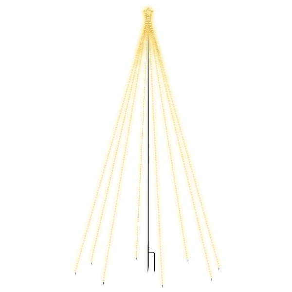 LED Lichterkette Weihnachtsbaum 400 LEDs 2,5 m