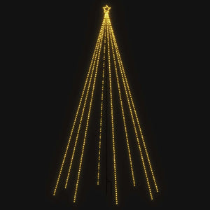 LED Lichterkette Weihnachtsbaum 400 LEDs 2,5 m