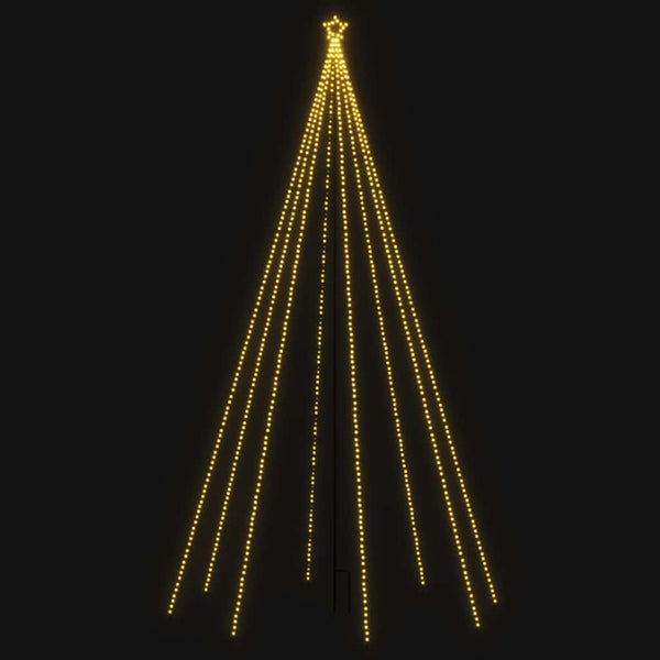 LED Lichterkette Weihnachtsbaum 400 LEDs 2,5 m
