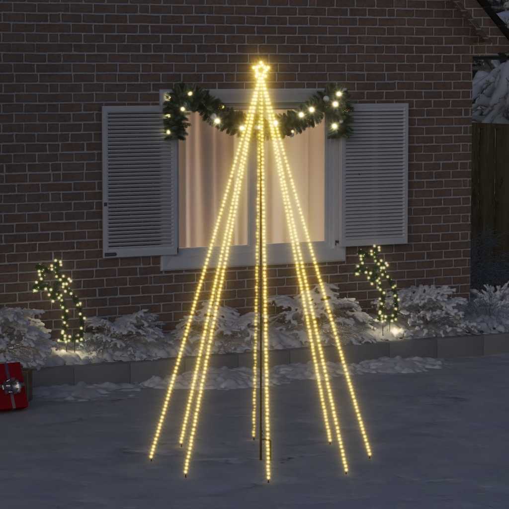 LED Lichterkette Weihnachtsbaum 400 LEDs 2,5 m