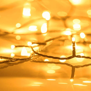 2000 LED Lichterkette 200m Warmweiß IP44