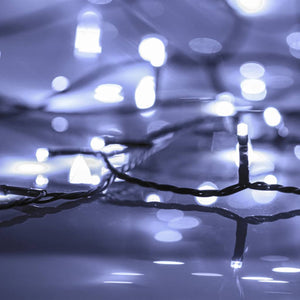 LED Lichterkette 200m Kaltweiß für Innen & Außen