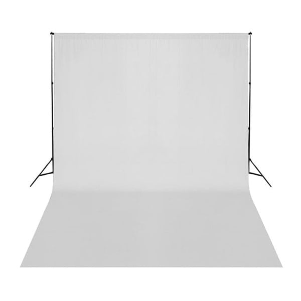 Fotostudio-Set mit Hintergrund, Leuchten und Schirmen