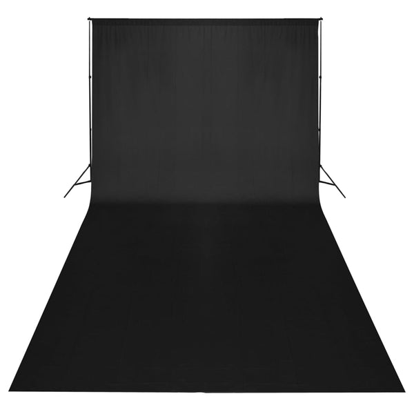 Fotostudio-Set mit Lampen und Hintergrundsystem