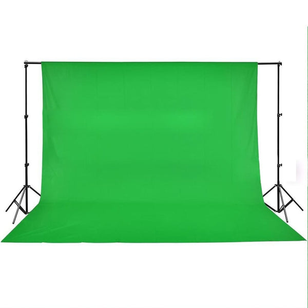 Fotostudio-Set mit Lampen und Hintergrundsystem